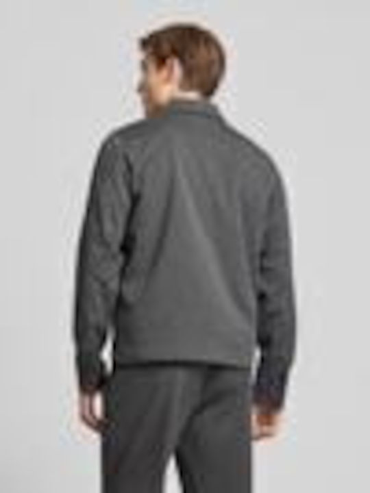 Overshirt Gri Mânecă Lungă