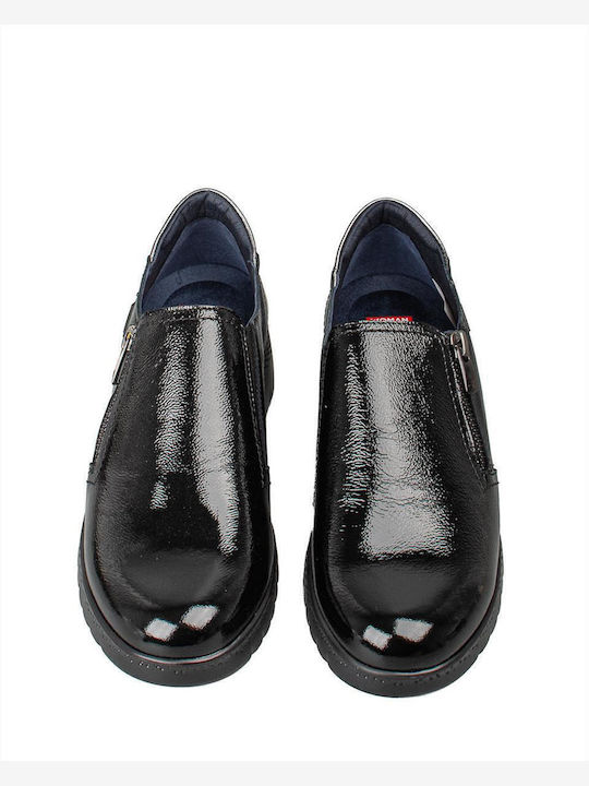 Γυναικεία Oxfords σε Μαύρο Χρώμα