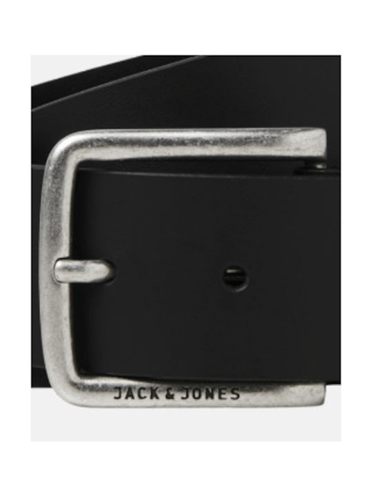 Jack & Jones Men's Leather Belt Black