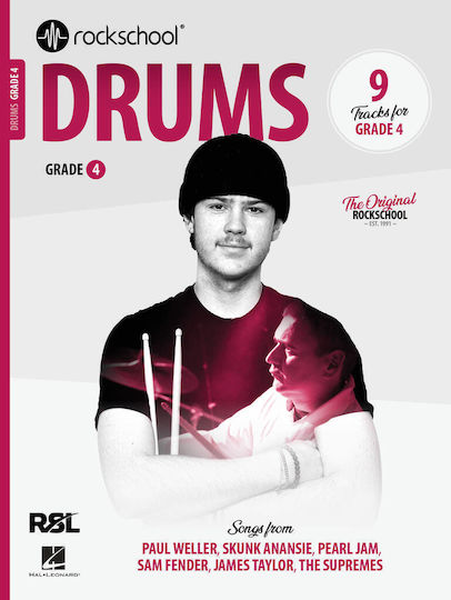 RSL Rockschool Drums, Book 4 & Online Audio (2024) Sheet Music for Drums