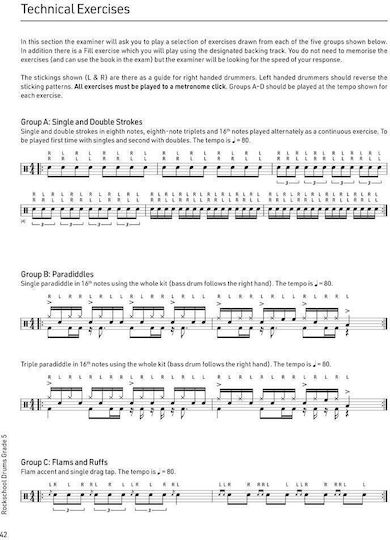 RSL Rockschool Drums, Book 5 & Online Audio (2024) Παρτιτούρα για Ντραμς