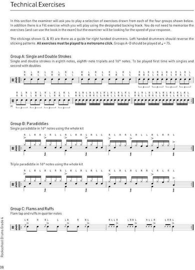 RSL Rockschool Drums, Book 4 & Online Audio (2024) Παρτιτούρα για Ντραμς
