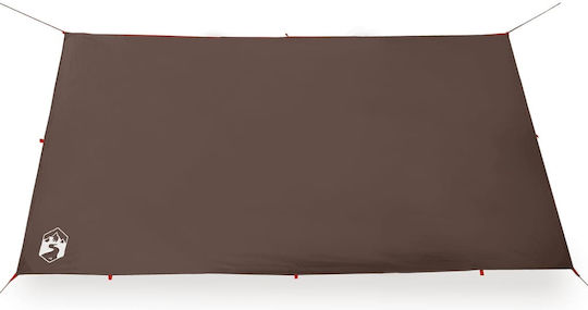 vidaXL Umbrela Sail Maro Cu cerc & cu strat PU 3.06x3.66m 62gr/m²