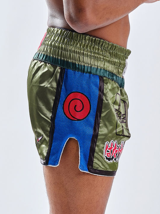 Elion Bărbați Shorts Kick/Thai Boxing Verde