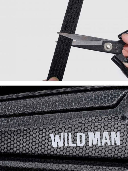 Wildman Gears X3 1L Τσαντάκι Τιμονιού Ποδηλάτου 1lt Αδιάβροχο Μαύρο POK048804