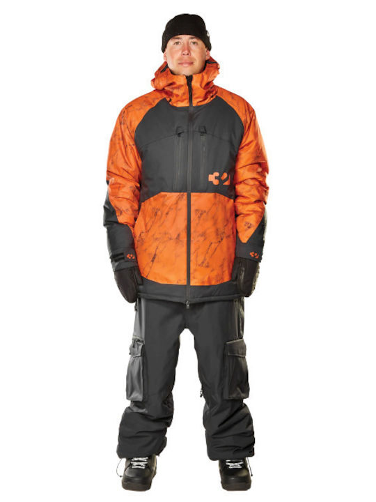 Thirty two I-004635 Ανδρικό Μπουφάν για Σκι & Snowboard Χακί