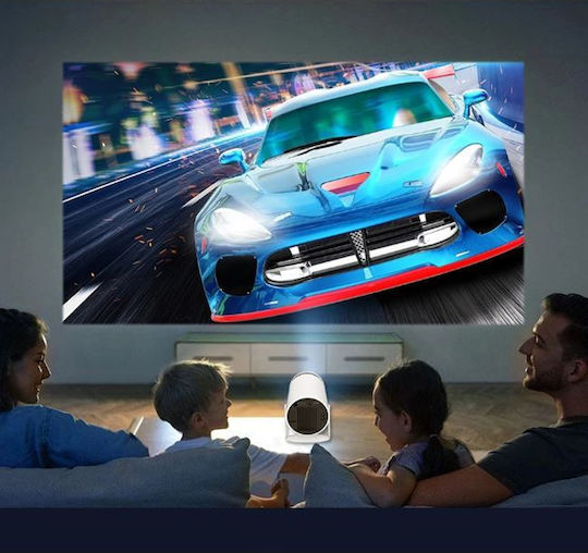 Mini Projector LCD HD Λάμπας LED με Ενσωματωμένα Ηχεία 105729