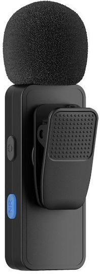Boya BY-V4 Wireless Microphone Πέτου, Clip On Journalistic