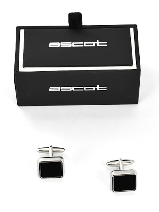 Ascot Cufflinks Black