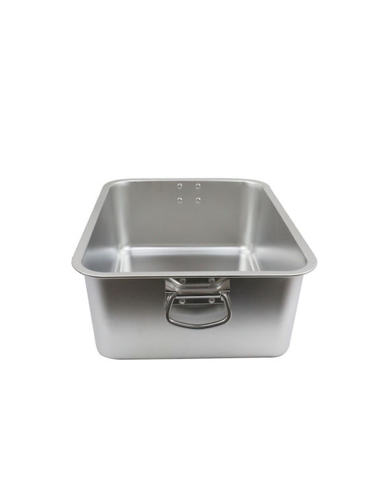 Tiefe Edelstahlwanne Ek-5015 Ss Metallgriffe 50x35x15 cm