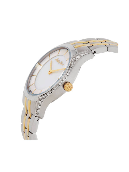 Mathey Tissot Tacy Watch with Silver Metal Bracelet