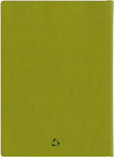 THeofylaktos Flat Daily Agendas 2025 Green 17.2x24cm