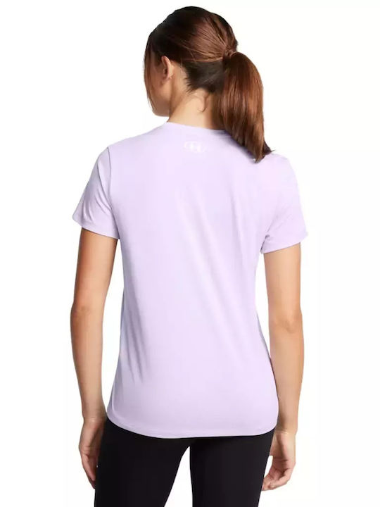 Under Armour Women's Athletic T-shirt Purple