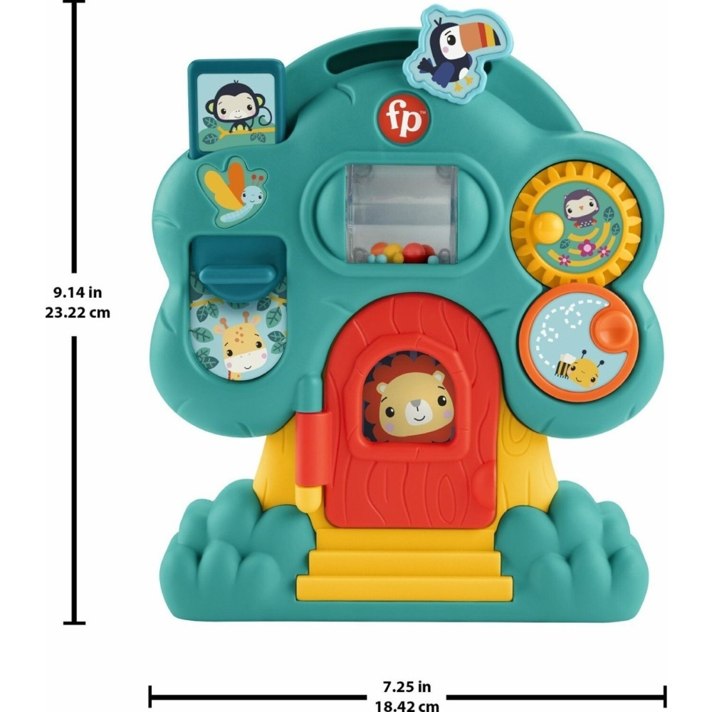 Fisher-Price Animal Friends Discovery – Baby Aktivitätsspielzeug Mit Tieren, Ab 6 Monaten (Stil Variiert) Fisher-Price Animal Friends Discovery – Baby Aktivitätsspielzeug Mit Tieren, Ab 6 Monaten (Stil Variiert)