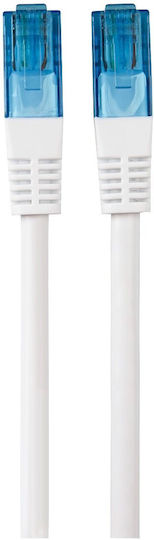 HAMA U/UTP Cat.6 (Gigabit) Καλώδιο Δικτύου Ethernet 5m Λευκό