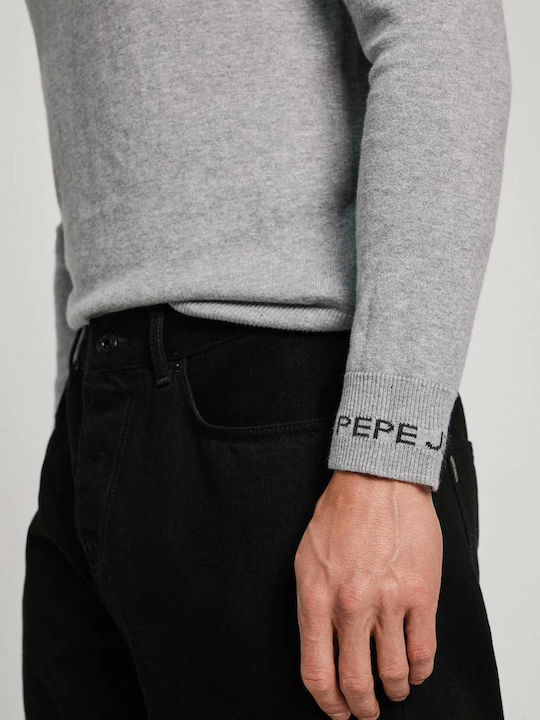 Andre Long Sleeve Sweater Gray