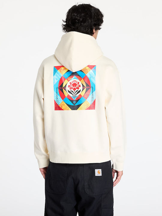 Sweatshirt mit Kapuze Unbleached