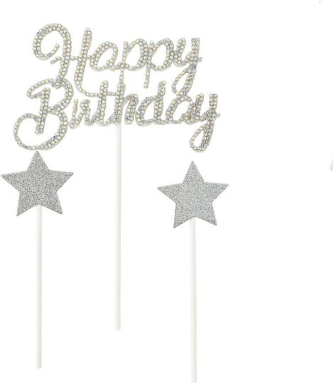 Tpster Happy Birthday Decor pentru Tort 3buc