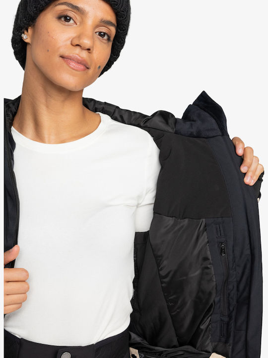 Roxy Peakside Women's Ski & Snowboard Jacket Black ERJTJ03478-KVJ0