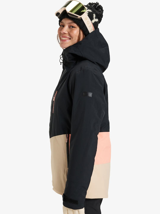 Roxy Peakside Women's Ski & Snowboard Jacket Black ERJTJ03478-KVJ0