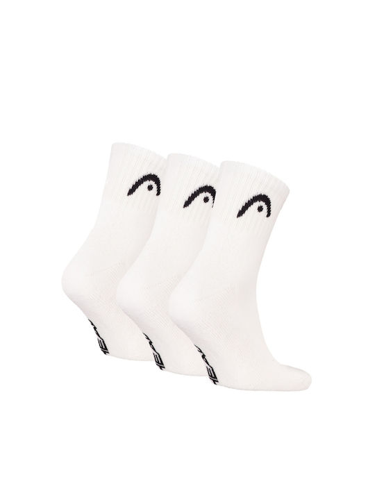 Head Athletic Socks White 3 Pairs