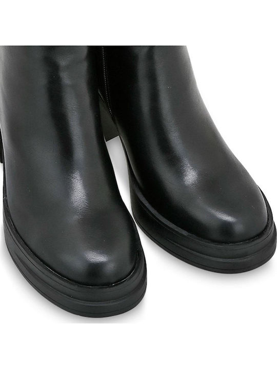 Stiefeletten Damen Schwarz