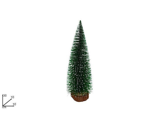 Christmas Decorative Snowy Tree Green