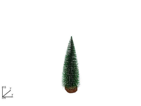 Christmas Decorative Snowy Tree Green