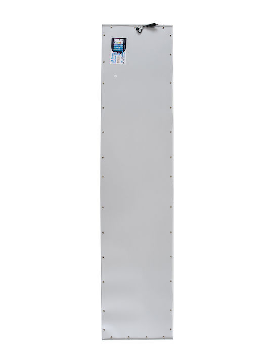GloboStar Παραλληλόγραμμο Χωνευτό LED Panel 48W με Φυσικό Λευκό Φως 4500K 120x30εκ.