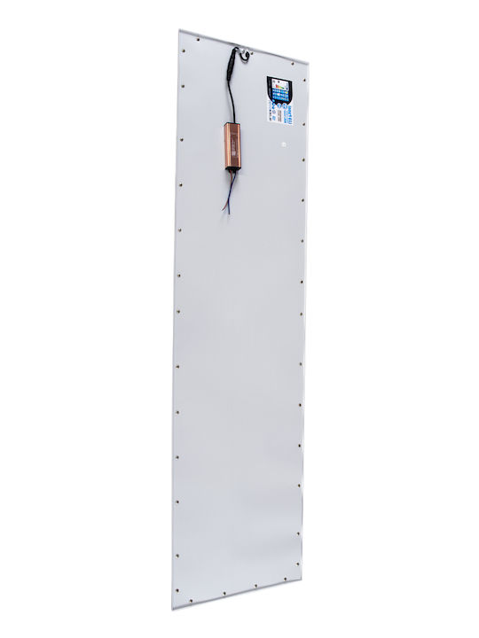 GloboStar Παραλληλόγραμμο Χωνευτό LED Panel 48W με Φυσικό Λευκό Φως 4500K 120x30εκ.