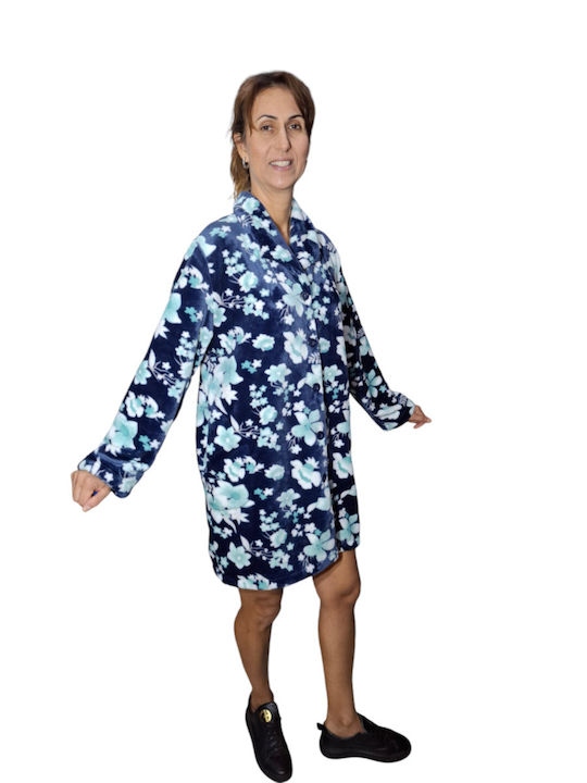 Mardim Winter Women's Fleece Robe Raff