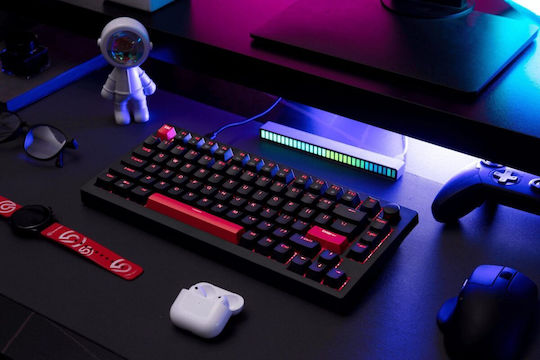 Keychron Lemokey X4-A3 QMK X4-A3 Gaming Mechanical Keyboard 75% with Keychron Brown Switches and Illuminated Keys English US