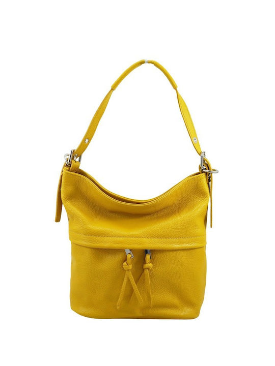 Mybag Leather Women's Bag Crossbody Yellow