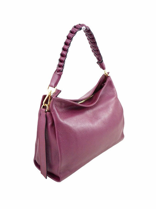 Mybag Leather Women's Bag Crossbody Purple