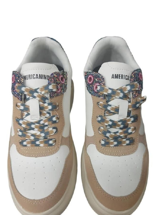 Damen Sneakers Ecru