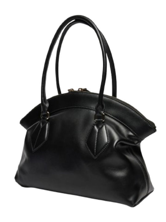 Furla Leder Damen Tasche Tote Hand Schwarz