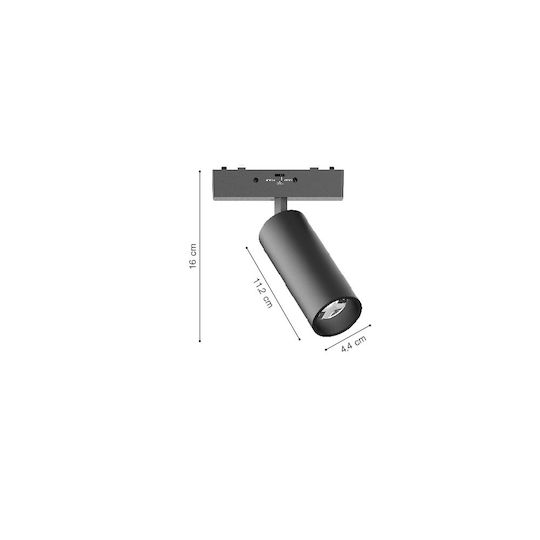 Inlight LED Lumina liniară Lumină Plafon 9W L16xL4.4cm