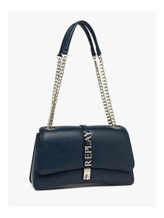 Replay Women's Bag Shoulder Navy Blue