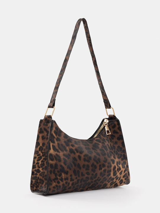 Leopard Brown Shoulder Bag
