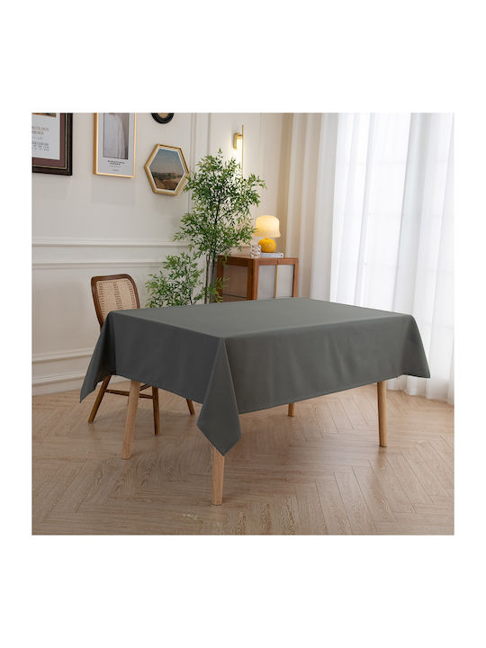 Beauty Home Τραπεζομάντηλο Supreme Art 8492 Ανθρακί 150x150εκ.
