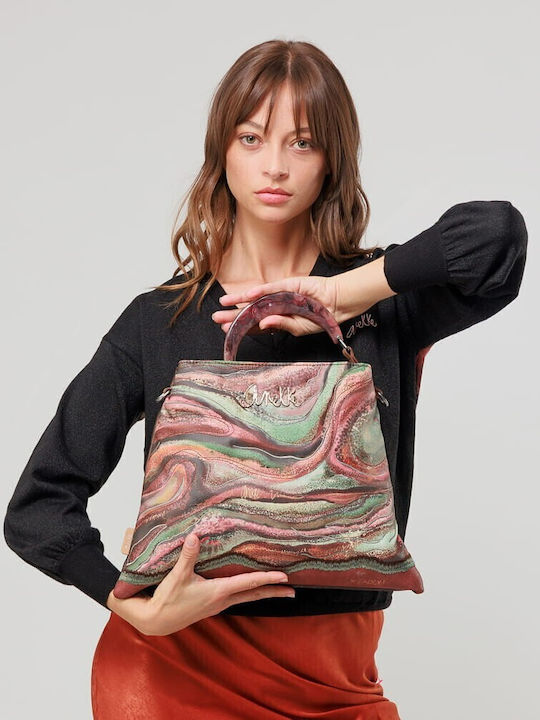 Damentasche Schultertasche Mehrfarbig