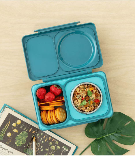 Omie Plastic Kids' Food Container 1.15lt Green