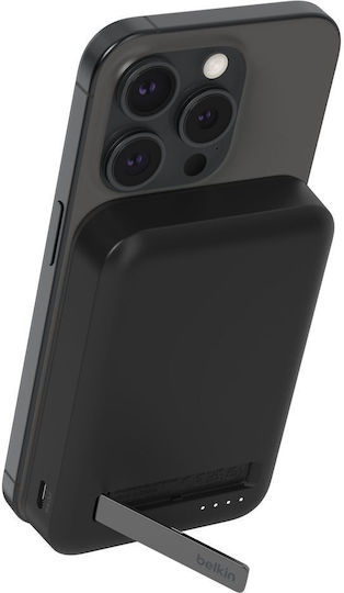 Belkin BoostCharge Pro MagSafe Power Bank 8000mAh 15W με Θύρα USB-C Μαύρο