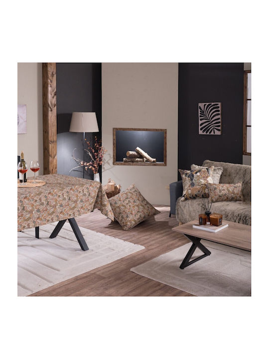 Teoran Tischtuch Vigo Mehrfarbig 135x135cm