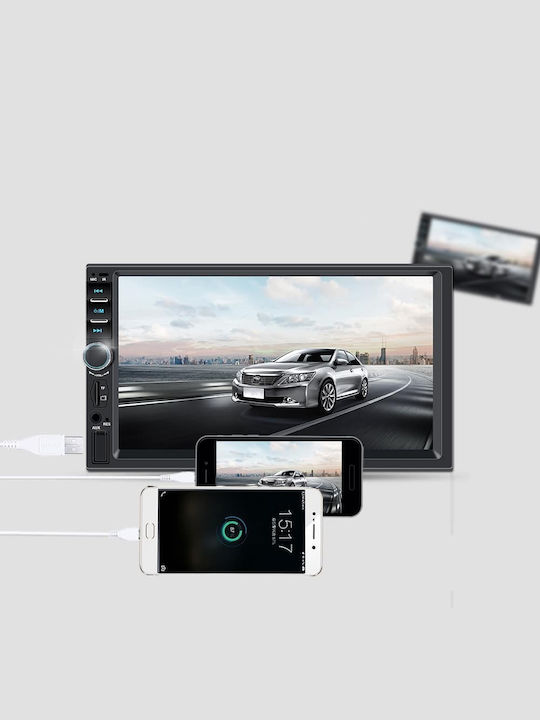 2din Video Player Included Rearview Camera 7-inch Touchscreen 4 X 50w Wds-30 Model Bluetooth Handsfree Radio Mp3 Wma Mp4 Aux Card Remote Control