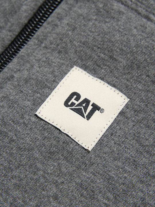 Gray Hoodie Cardigan
