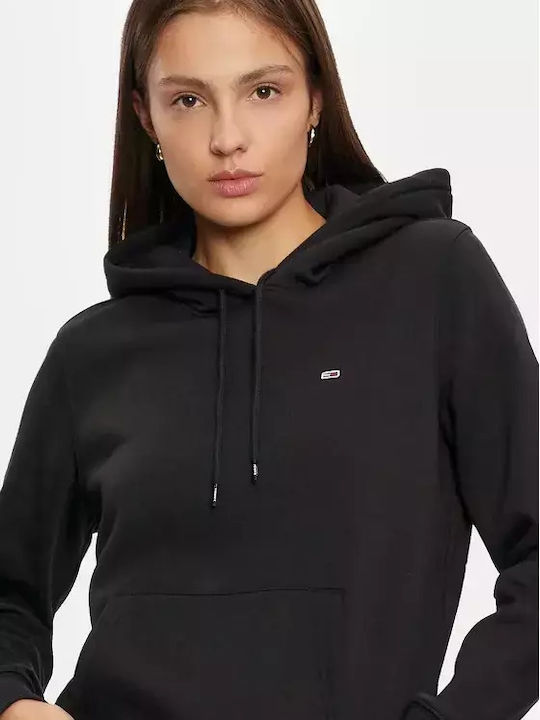 Women's Sweatshirt Hooded Black