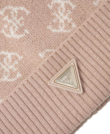 Beanie Unisex Căciulă Tricotat în culoarea Bej