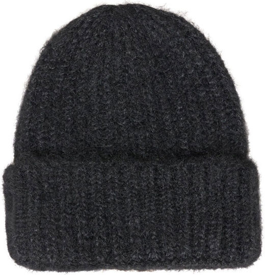 Beanie Frauen Beanie Gestrickt in Schwarz Farbe