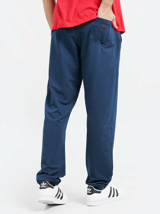 Sweatpants without Elastic Blue